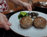 歯は不要？残り物満載の豆腐入りハンバーグ作り方10写真