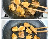 フライパン1つで簡単＊鶏肉の生姜照り焼き作り方4写真