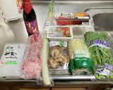 牛肉たっぷりすき焼き!(^^)!作り方1写真