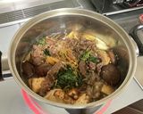 牛肉たっぷりすき焼き!(^^)!作り方3写真