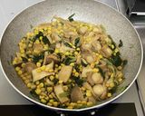 きのことホタテのバター醤油煮作り方2写真
