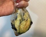 簡単揉むだけ✩.*˚ナスと生姜の浅漬け作り方3写真