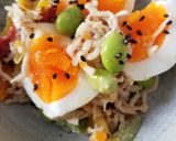 切り干し大根と茹で玉子のサラダ作り方5写真
