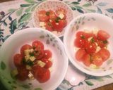 トマトとベビーチーズのフレンチサラダ作り方3写真