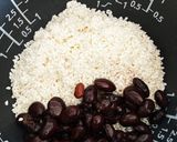大納言豆のおこわ作り方2写真