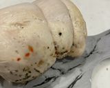 鶏ハムチーズ巻き巻き作り方7写真