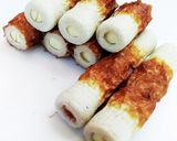 梅とチーズのちくわの磯辺揚げ作り方11写真