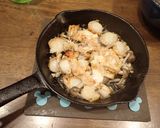 ベビーホタテのラクレットチーズ焼き作り方6写真