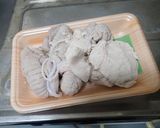 タコの道具（内臓）のキムチ鍋作り方1写真