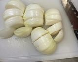 炊飯器で簡単！新玉ねぎと豚バラの煎り酒煮作り方1写真