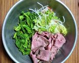 ヨウサマの減塩ローストビーフサラダ作り方3写真