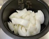 炊飯器で簡単！新玉ねぎと豚バラの煎り酒煮作り方4写真