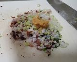 ミズダコのなめろう作り方4写真
