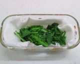 菜の花とベーコンのワンポットカルボナーラ作り方2写真