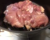 ニンニクたっぷりのトマトチキン煮込作り方2写真