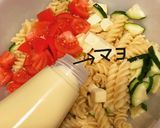 ズッキーニチーズトマトのマカロニサラダ作り方7写真