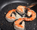 海老とトマトの香り炒め【ポン酢と醤油】作り方7写真