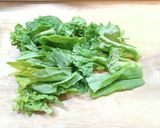 超簡単！菜の花とサバ缶の春一番パスタ！作り方1写真