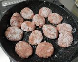 不器用ハンバーグ白菜鍋作り方2写真