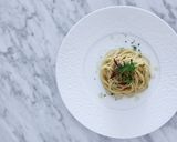 おうちパスタ　ペペロンチーノ作り方1写真