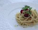 おうちパスタ　ペペロンチーノ作り方2写真