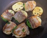 からし蓮根風肉巻きレンコン作り方5写真