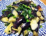 茄子とホウレン草の炊いたん!ゆりさん風作り方3写真