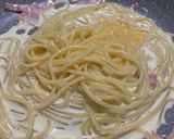 おうちパスタ　カルボナーラ作り方5写真