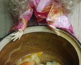 リカちゃん♡青柳と三つ葉の酒粕甘酒汁作り方2写真