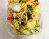 白菜とツナのゴマ油和え作り方3写真