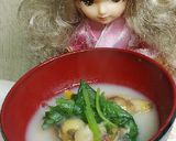 リカちゃん♡青柳と三つ葉の酒粕甘酒汁作り方14写真