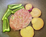 生姜風味・長ネギで和風ハンバーグ作り方6写真
