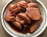 イカと里芋の煮物作り方11写真
