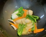 中華鍋で酢豚作り方14写真