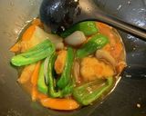 中華鍋で酢豚作り方17写真