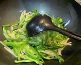 中華鍋で青椒肉絲作り方9写真