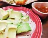 簡単☆アボカド&新玉ねぎ・和風卵ソース作り方5写真