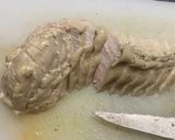 鶏もも肉で作る 茹で鶏作り方9写真