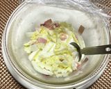 レンチンで！白菜とベーコンのクリーム煮作り方4写真