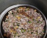 豚肉（粗挽き挽肉）の蒸し物作り方5写真