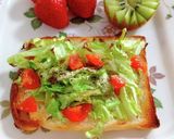 *~春キャベツと粉チーズのトースト~*~作り方5写真