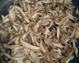 きのことツナのバルサミコ酢バター炒め作り方4写真