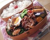お弁当★レンチンさつま揚げと夏野菜煮物作り方7写真