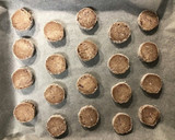 簡単♪ひとくち和風クッキー／あん＆きなこ作り方6写真