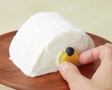離乳食　ハーフケーキくまちゃん作り方13写真