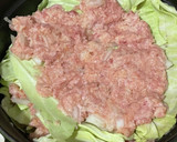 簡単！とろとろキャベツと挽肉の重ね煮作り方3写真
