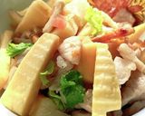 紅しょうがで豚たけのこ作り方5写真