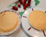 いちごチーズミルクレープ作り方3写真