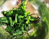 春菊、豆もやし、ツナ、ワカメ和え物♪作り方3写真