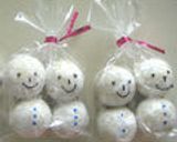クリスマスに♡可愛いスノーマンボール作り方15写真